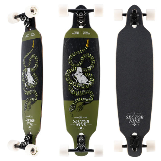 Sector 9 Fractal Rattler Longboard Complete