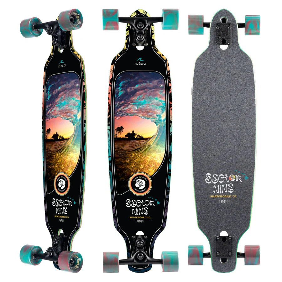 Sector 9 Fractal Shave Ice Longboard Complete