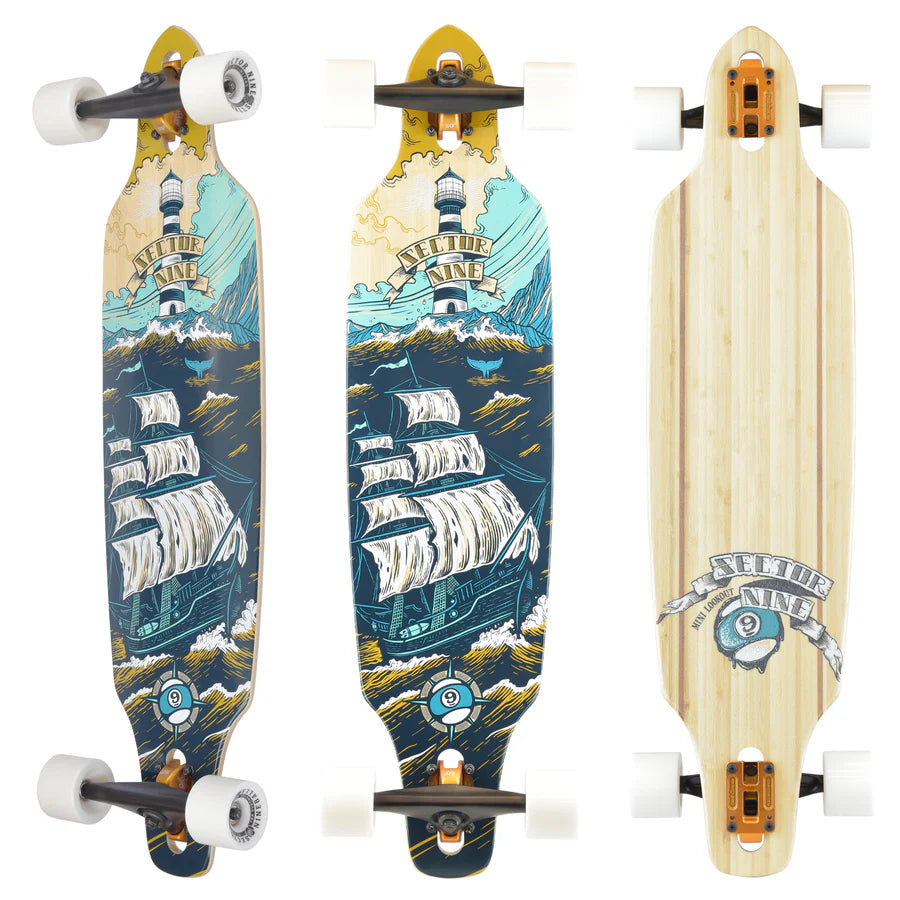 Sector 9 Mini Lookout Voyage Longboard Complete